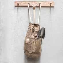 Load image into Gallery viewer, Waxed canvas utility bag