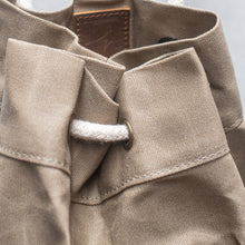 Load image into Gallery viewer, Waxed canvas utility bag