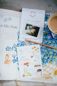 Set of seasonal to do cards