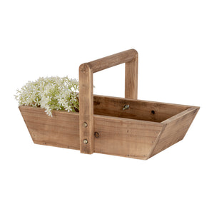 Timber trug with handle