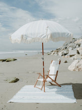 Load image into Gallery viewer, Beach Blanket | Vintage Blue Stripe