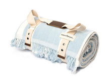Load image into Gallery viewer, Beach Blanket | Vintage Blue Stripe
