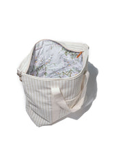 Load image into Gallery viewer, Cooler Tote Bag - Sage Stripe