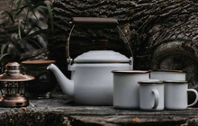 Load image into Gallery viewer, Enamel Teapot