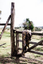 Load image into Gallery viewer, Grampians Goods Co Recycled Wool Tartan Blankets | Gold