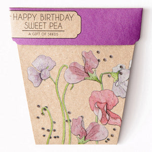 Sweet Pea Gift of Seeds