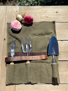 Waxed Canvas Tool Roll