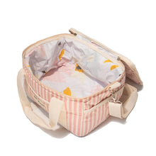 Load image into Gallery viewer, Premium Cooler Bag | Pink Stripe