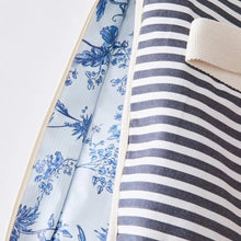 Load image into Gallery viewer, Cooler Tote Bag | Navy Stripe