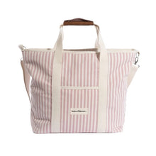 Load image into Gallery viewer, Cooler Tote Bag | Pink Stripe