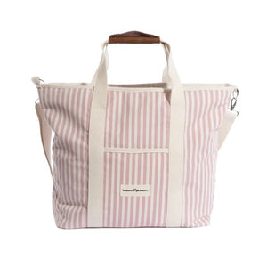 Cooler Tote Bag | Pink Stripe