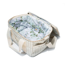 Load image into Gallery viewer, Premium Cooler Bag | Sage Stripe