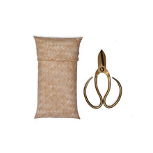 Load image into Gallery viewer, Garden Scissors in Bamboo Bag