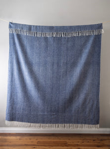 Herringbone Collection | Recycled Wool Blanket