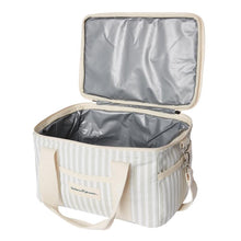 Load image into Gallery viewer, Premium Cooler Bag | Sage Stripe